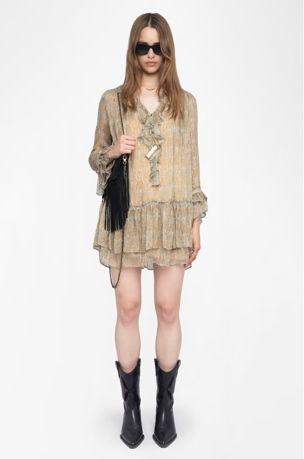 ZADIG ET VOLTAIRE - RALICE MOUSSELINE PAISLEY CLOUD