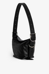 ZADIG ET VOLTAIRE - BABY JANE LEATHER BLACK BAG