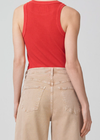 CITIZENS OF HUMANITY - ISABEL RIB TANK CORAL