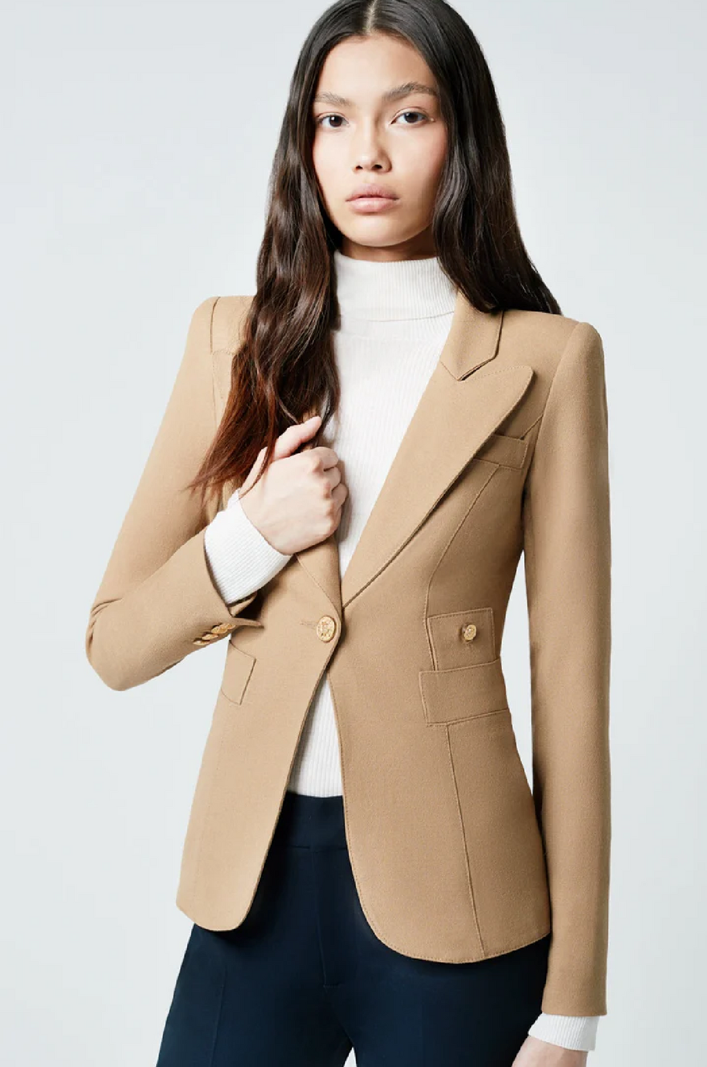 SMYTHE - DUCHESS BLAZER CAMEL