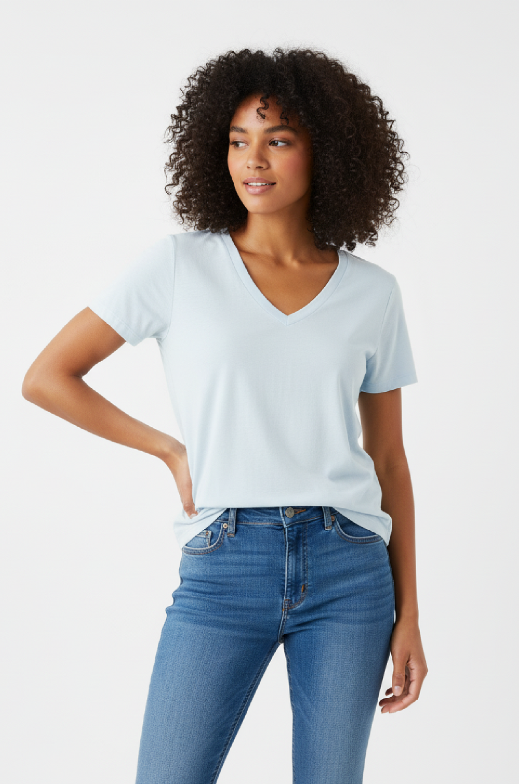 MICHEAL STARS - DARIA V NECK IN SPLASH