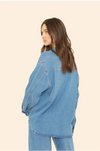 XIRENA - GIA SHIRT VOYAGE BLUE