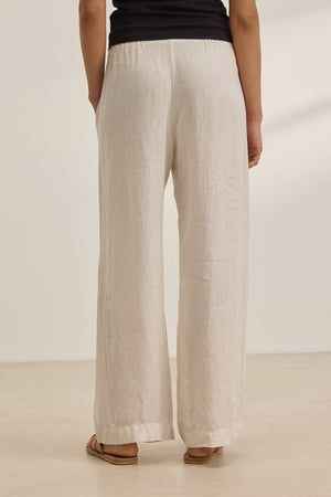 VELVET - STEPHANIE LINEN PANT BEACH