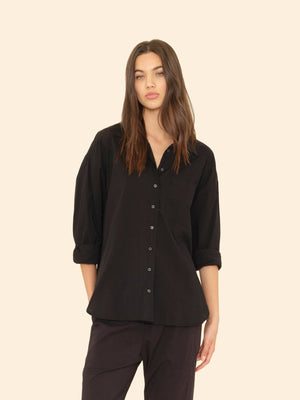 XIRENA - SYDNEY SHIRT BLACK