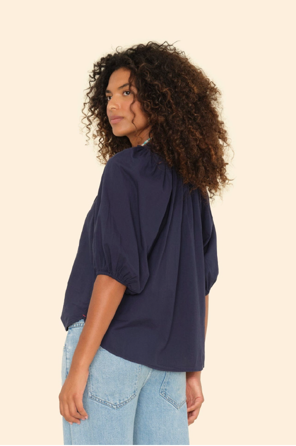 XIRENA - JULES TOP NAVY