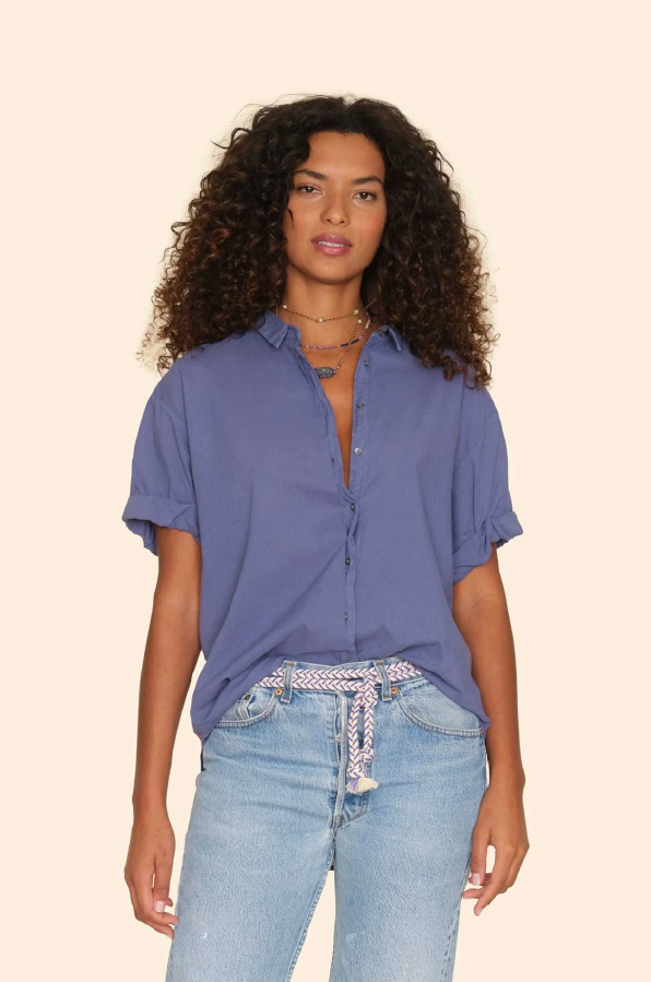 XIRENA - CHANNING SHIRT MARLIN BLUE
