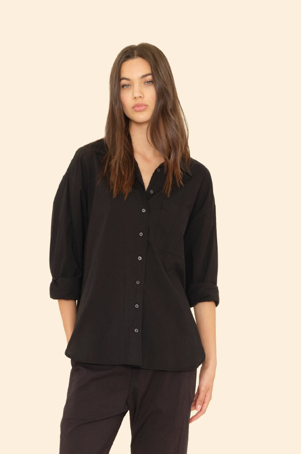 XIRENA - SYDNEY SHIRT BLACK