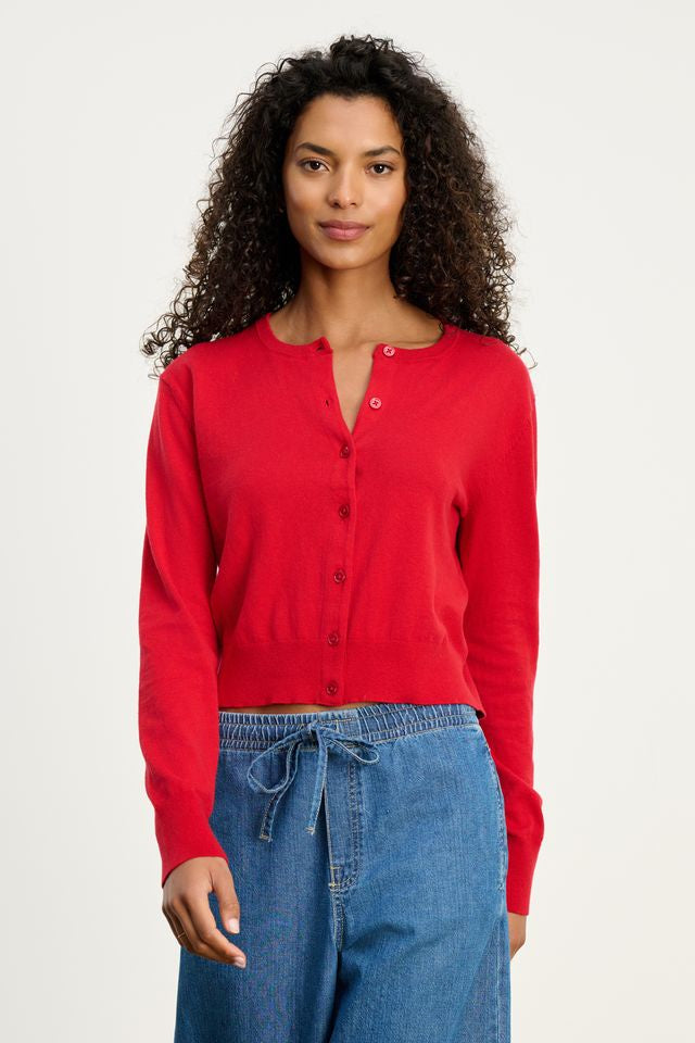 VELVET - VIOLETTE COTTON CASHMERE RED