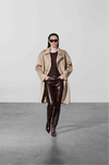 ANINE BING - PORTIA COAT OATMEAL  CASHMERE BLEND