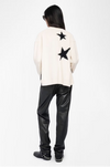ZADIG ET VOLTAIRE - MIRKAZ WS STARS USED ECRU