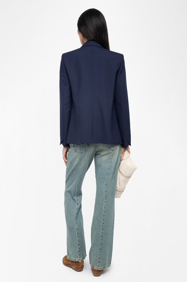 ZADIG ET VOLTAIRE - VAVY TAILLEUR BLUEBERRY