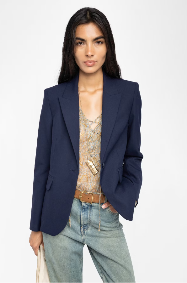 ZADIG ET VOLTAIRE - VAVY TAILLEUR BLUEBERRY
