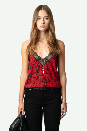 ZADIG ET VOLTAIRE - CHRISTY WILD VINTAGE CRIMSON