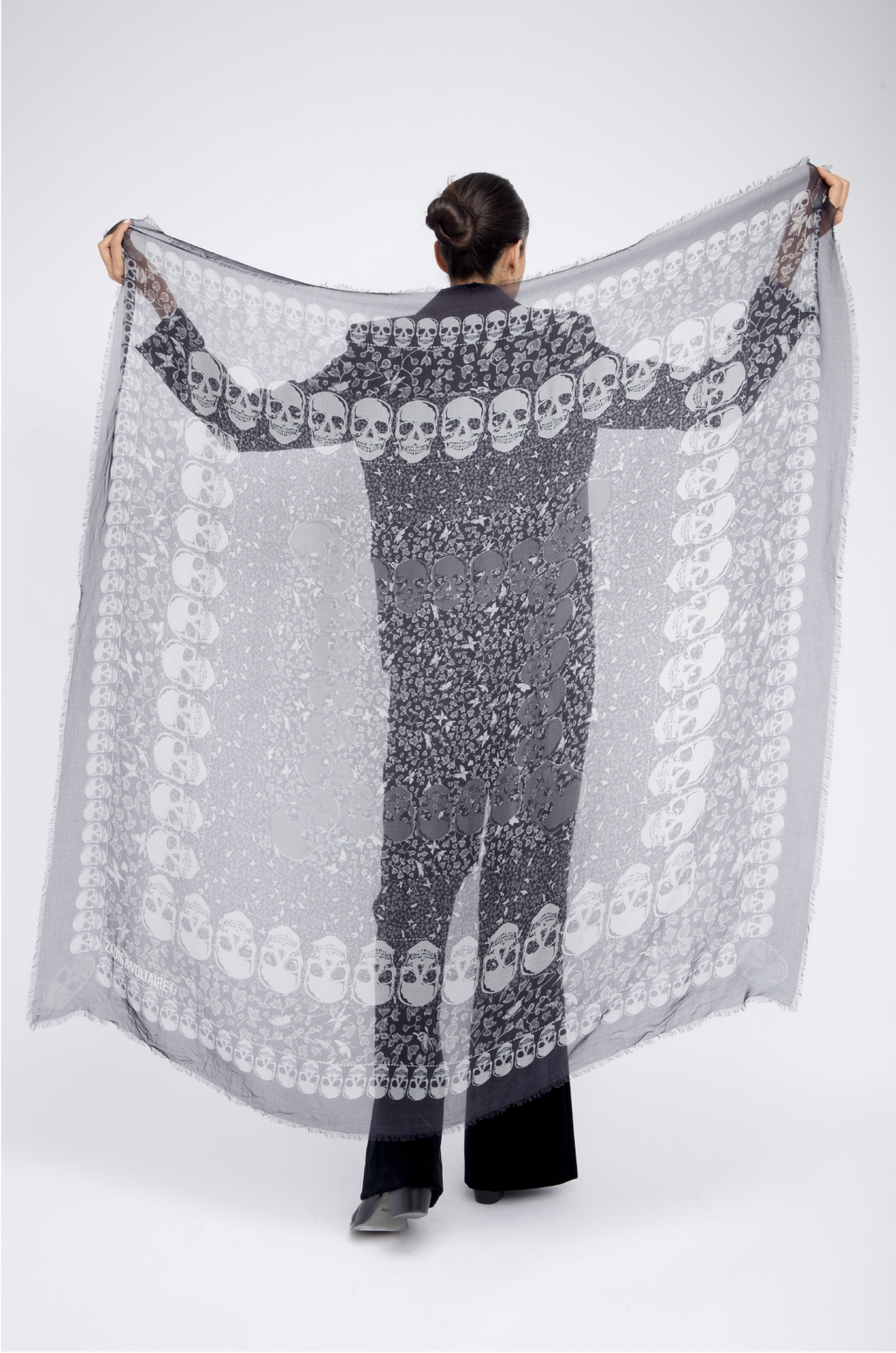 ZADIG ET VOLTAIRE - KERRY GARDEN BLACK