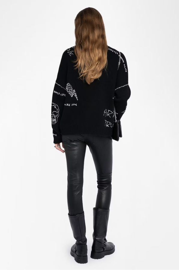 ZADIG ET VOLTAIRE - BABA WE MULTICUSTO BLACK