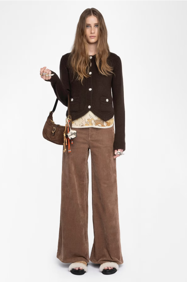 ZADIG ET VOLTAIRE - WESTIA WS BIJOUX DARK CHOCOLATE