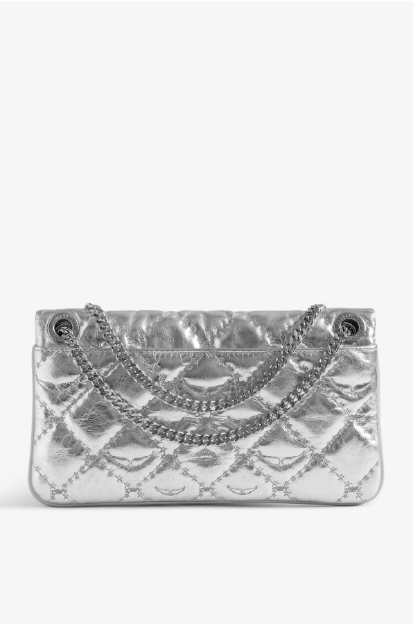ZADIG ET VOLTAIRE - ROCK II METAL MONOGRAM SILVER