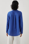 rails ellis shirt cobalt blue