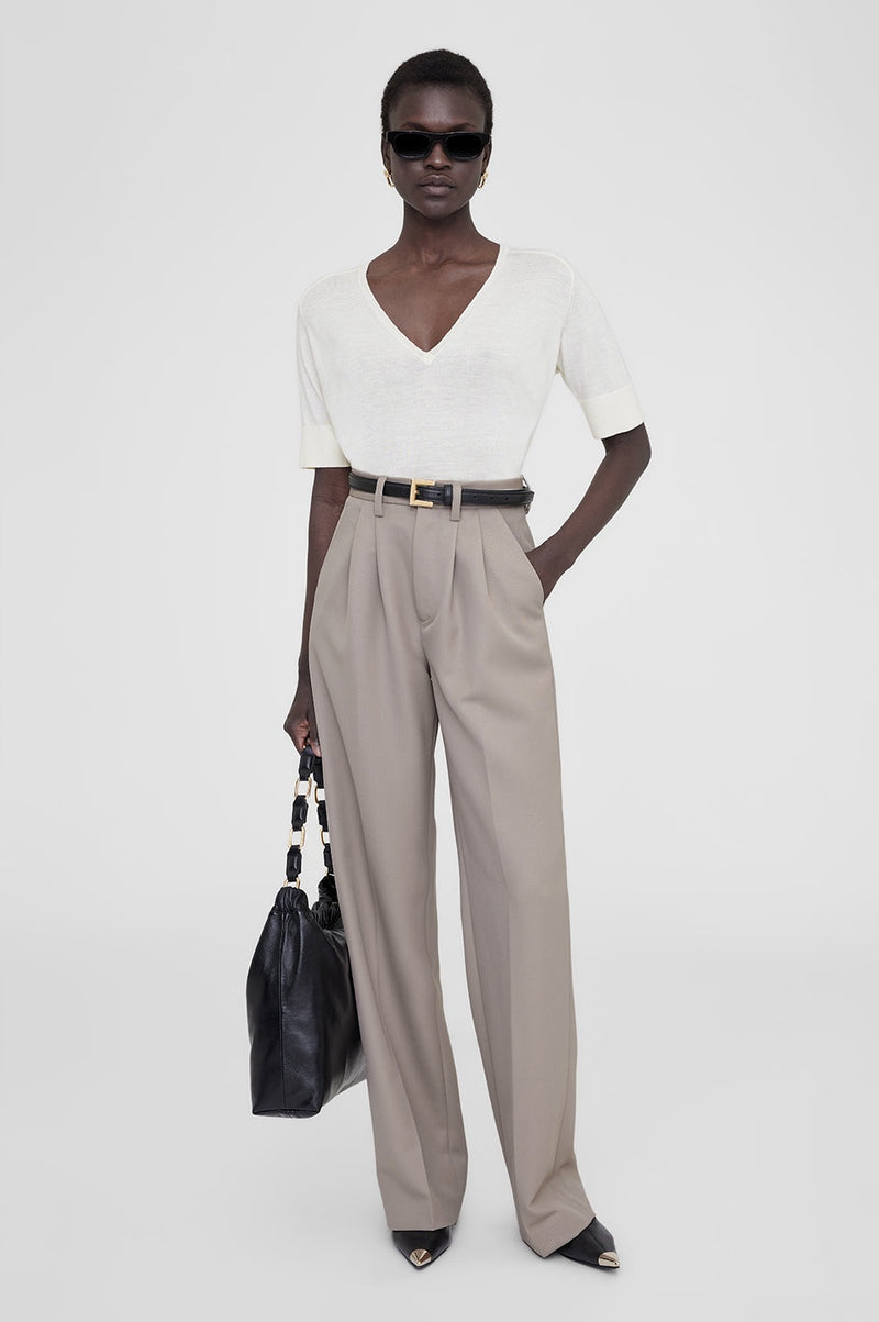 ANINE BING - CARRIE PANTS TAUPE