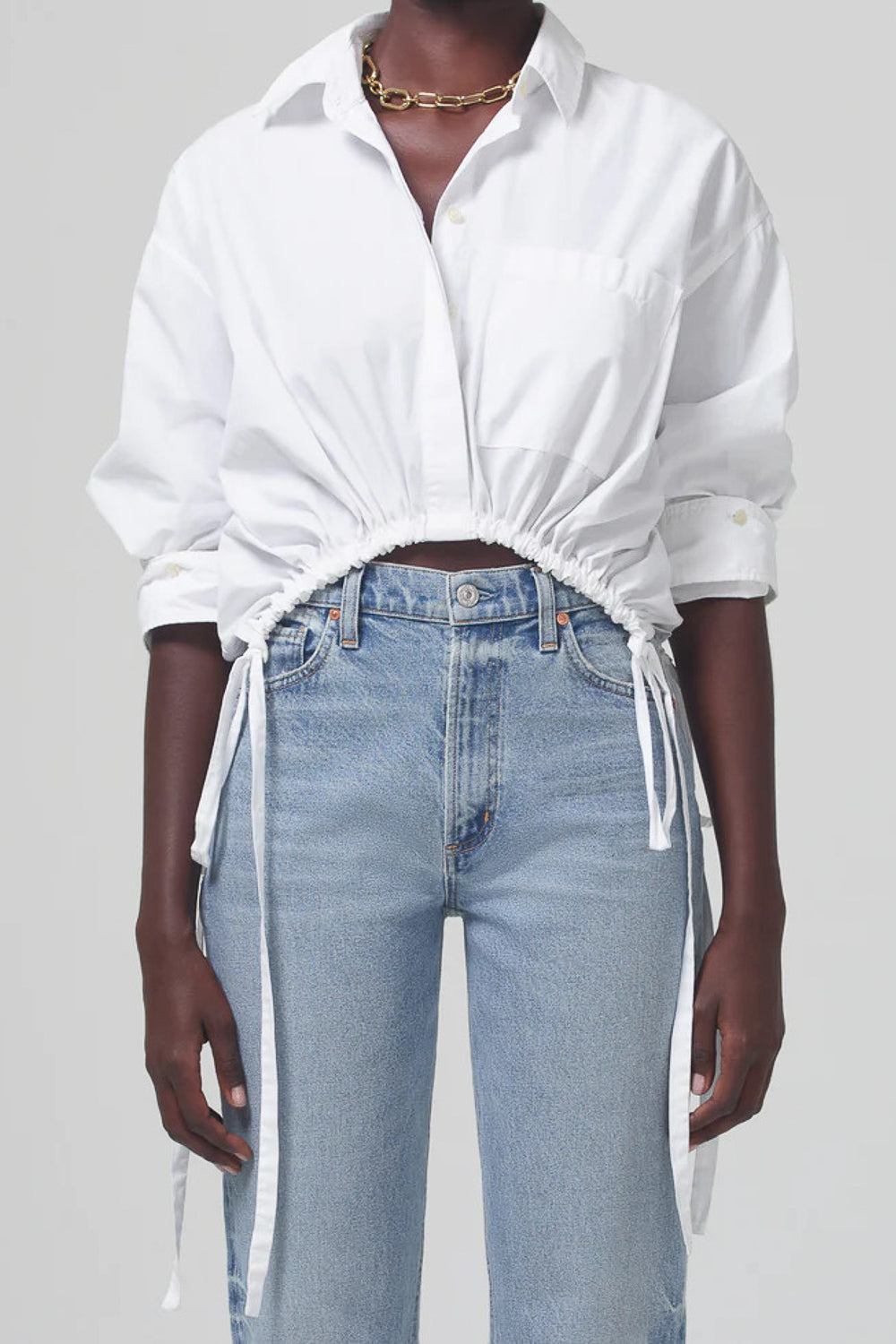 citizens of humanity alexandra top white