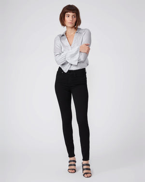 paige denim ankle hoxton ultra skinny black shadow high rise