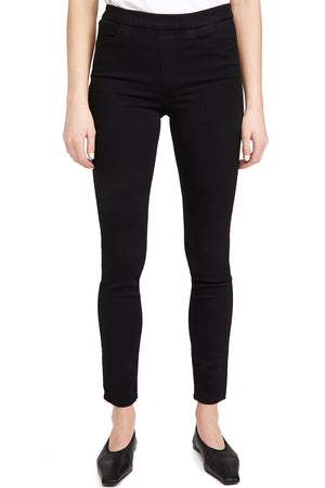 paige denim jeans blue hoxton high rise skinny pull on black shadow ultra