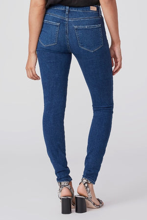 paige denim jeans blue hoxton ultra skinny mid blue long cumbia