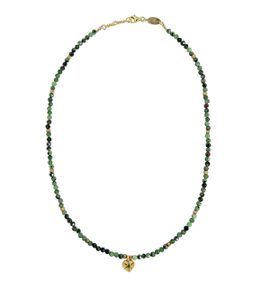 GOLD SISTER - HIGH TIDE NECKLACE GREEN