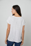 velvet jilian tee white