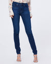 paige denim jeans blue hoxton high rise skinny brentwood
