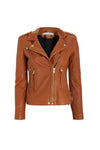 IRO - NEW HAN LEATHER JACKET CAMEL WAS $2229
